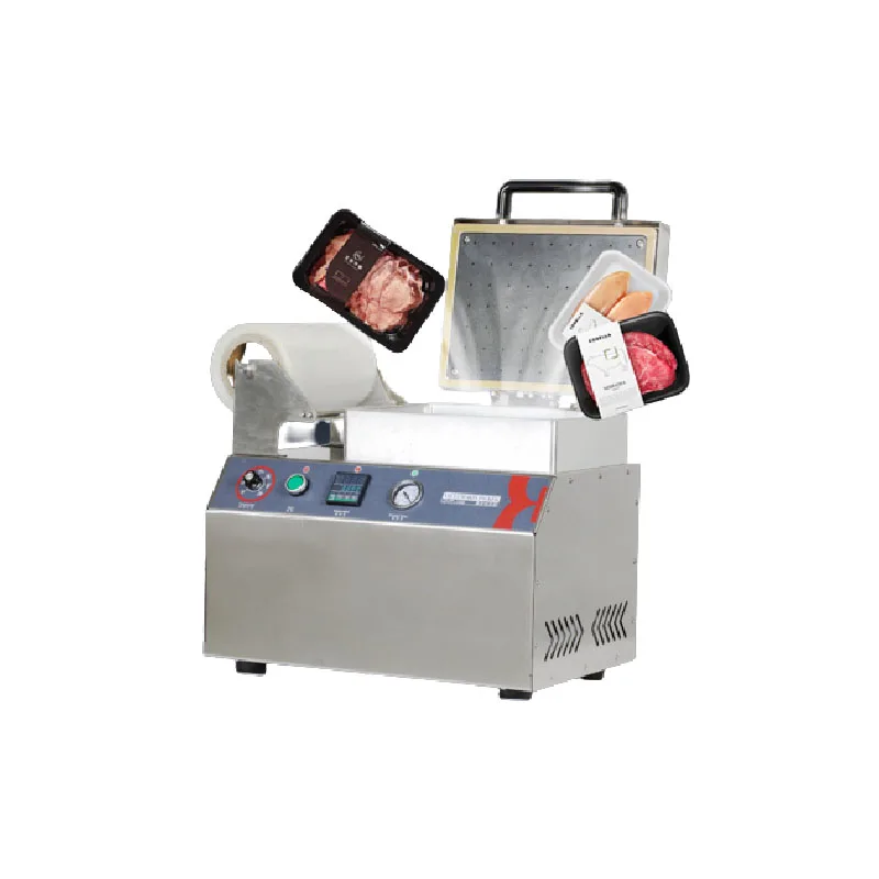 Food Vacuum Body Fitting Packaging Machine Automatic Vacuum Sealer Seafood Vacuum Equipment Vacuum Skin Packaging Machine