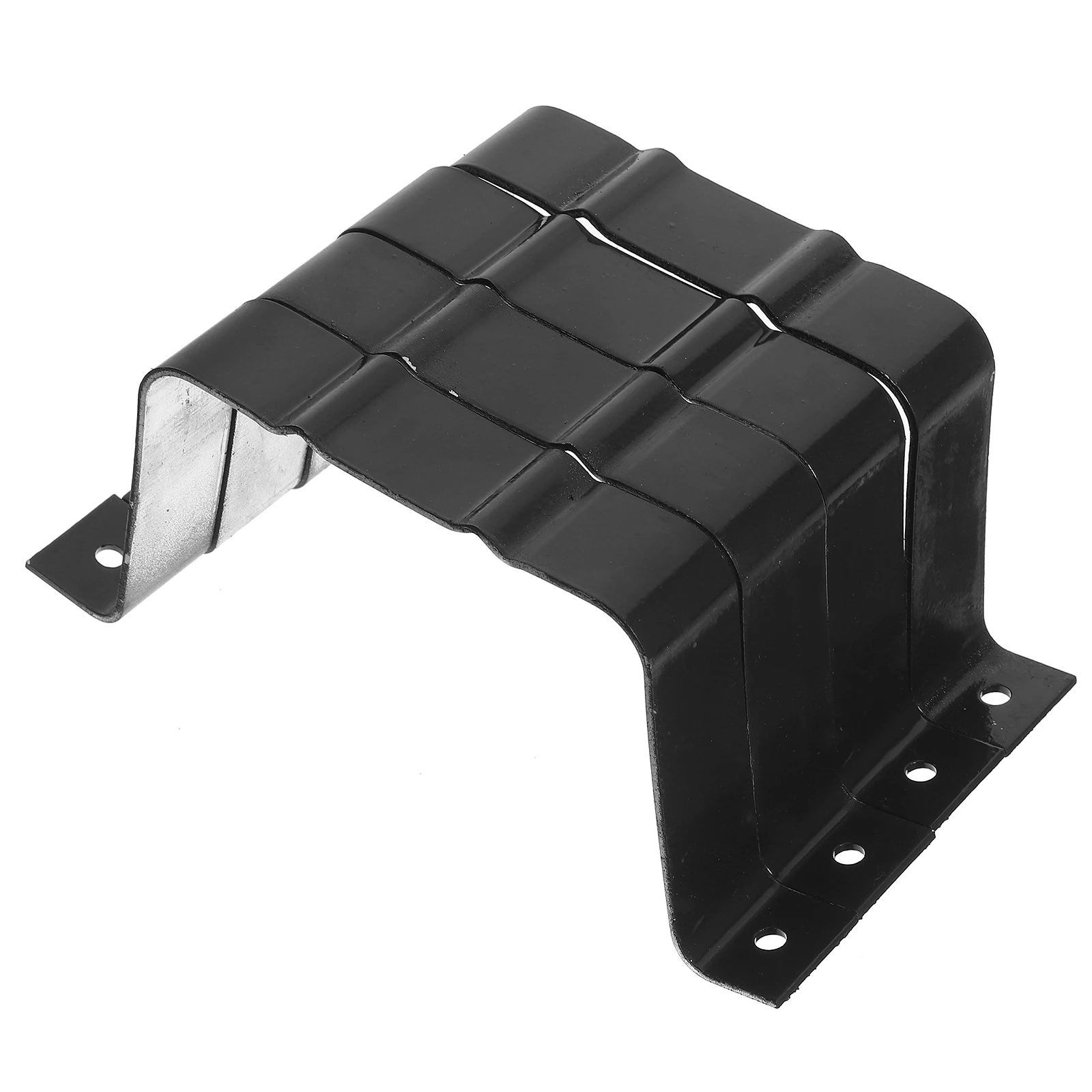 

4pcs Downspout Locator Aluminum Alloy Gutter Strip Extensions Drain Extender gutter downspout strap rain gutter strap downspout