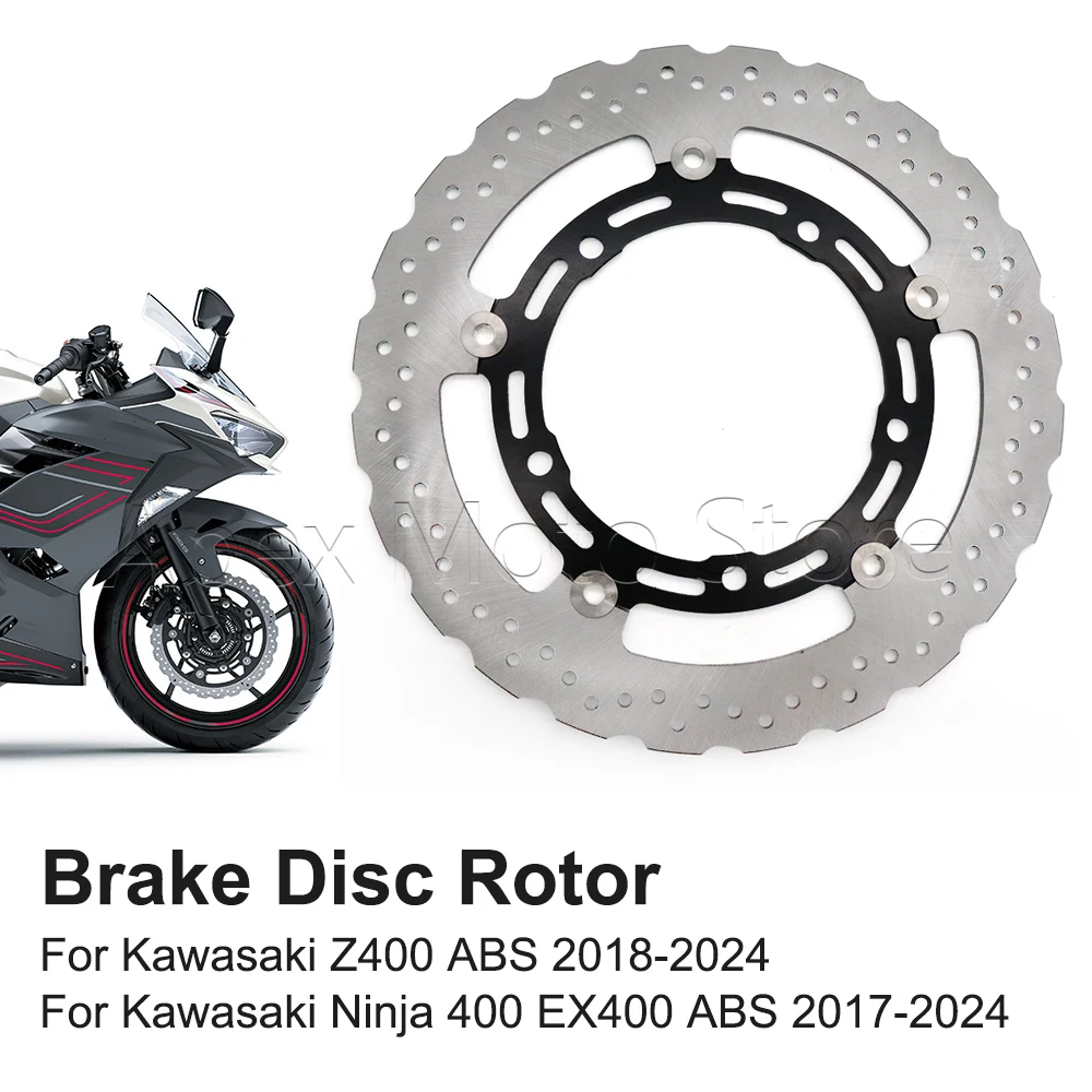

310MM Motorcycle Front Brake Disc Rotor For Kawasaki Z400 ABS Ninja 400 Ninja400 EX400 ABS KRT 2017-2024