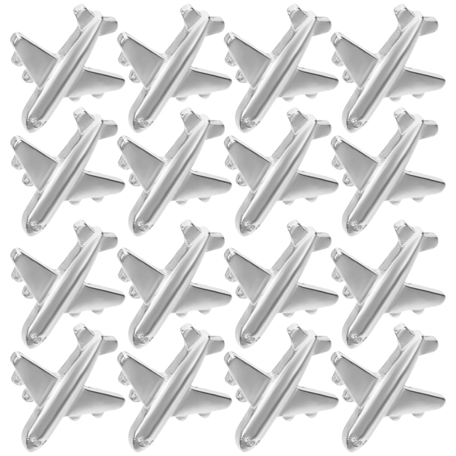 12 Pcs Clothes Pins Aircraft Pushpin Airplane Pushpins Thumb Tacks Photo Wall Thumbtacks Silver Child