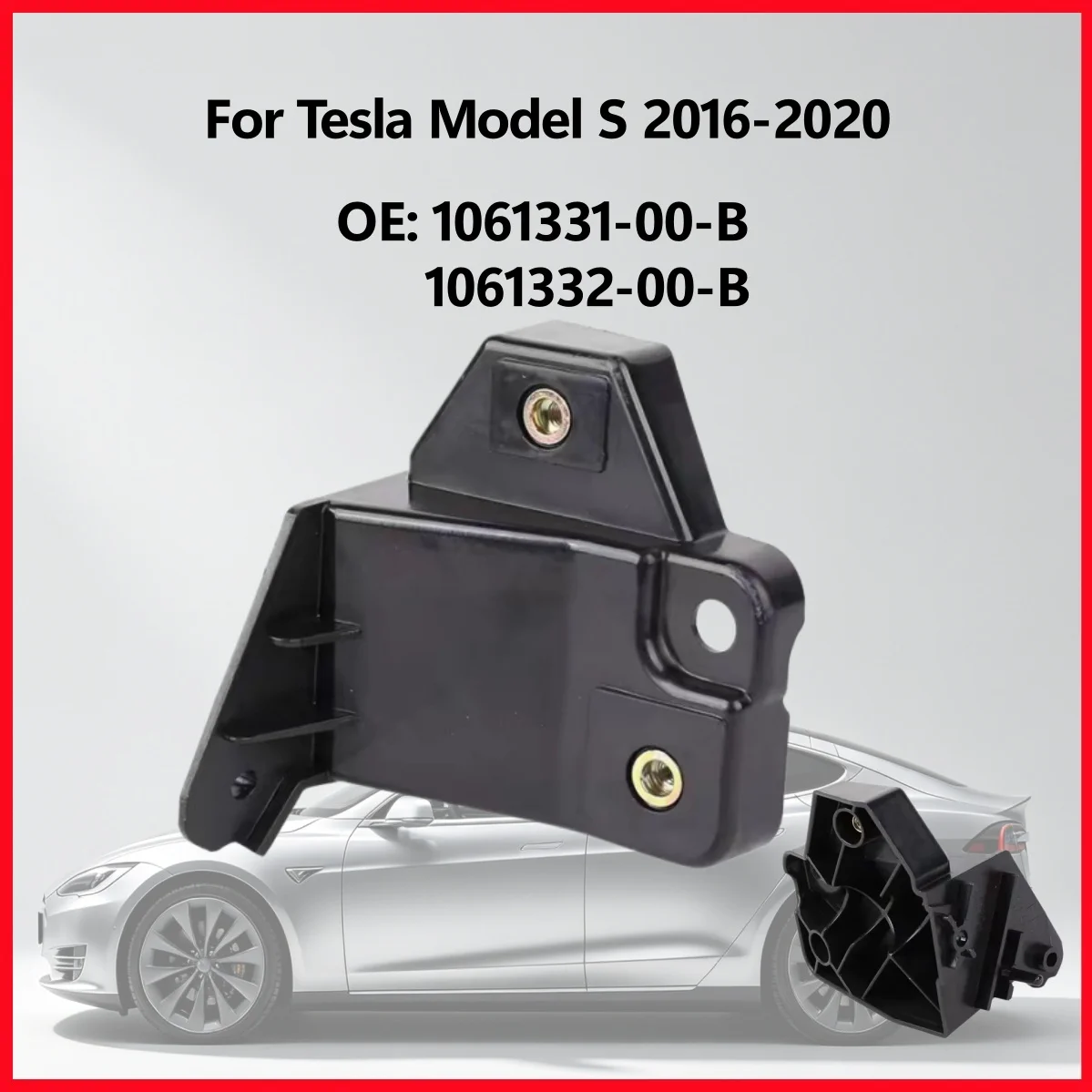 

1061331-00-B 1061332-00-B Headlight Brackets For Tesla Model S 2016-2020 Front Bumper Support Left and Right Brand New Replaceme