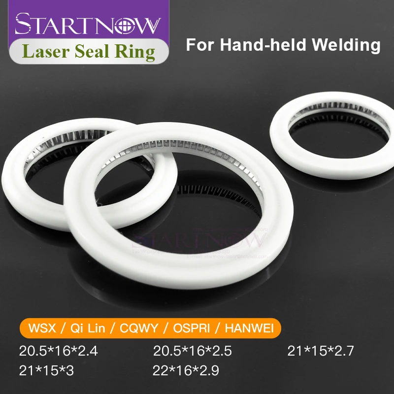 

Startnow Laser Protective Lens Welding Seal Ring 20x2 20x4 For WSX QiLin CQWY Handheld Cutting Head Laser Circle