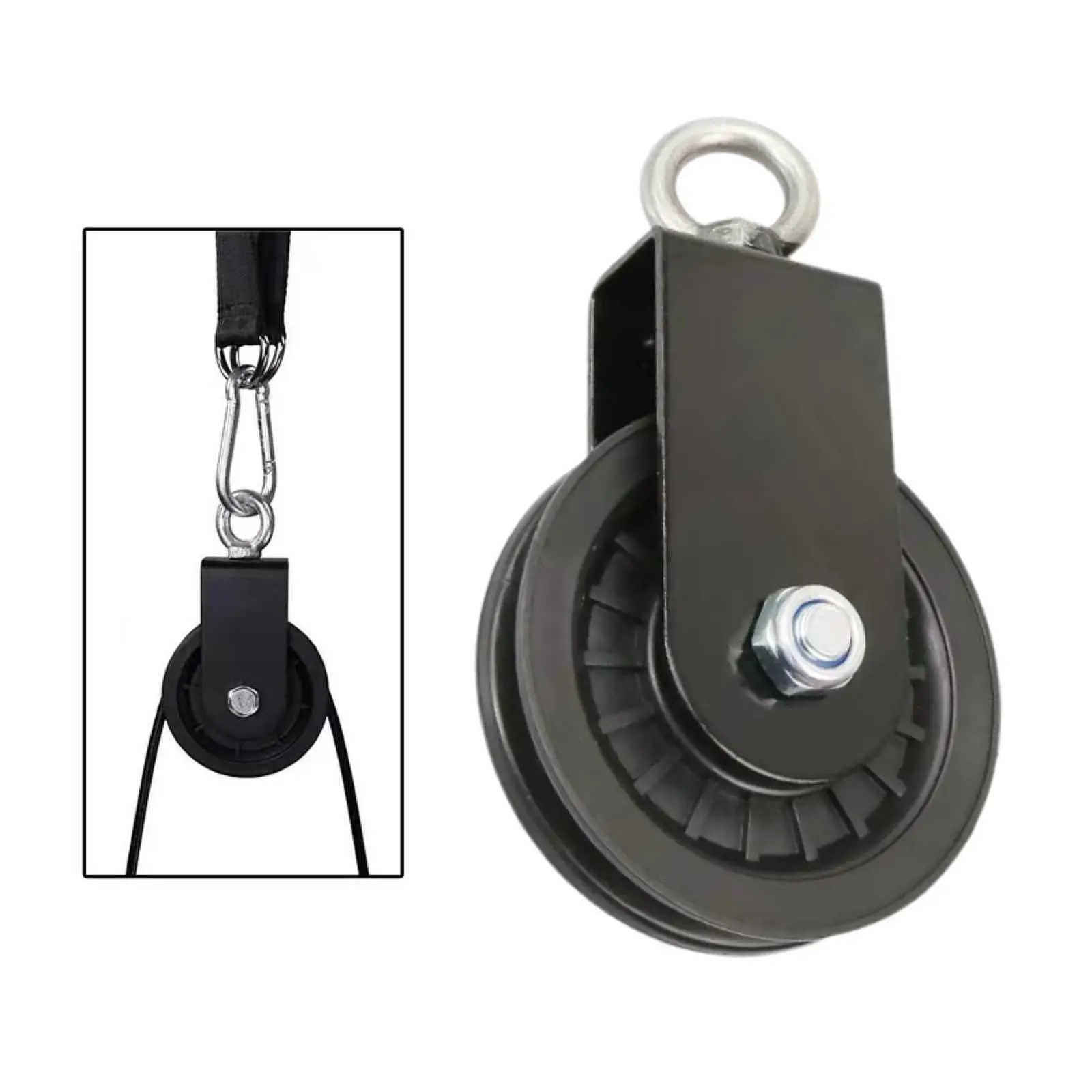 Cable Pulley Gym Equipment Waterproof Practical Gym Equipment Accessories for Clothesline Gym Shop Lifts