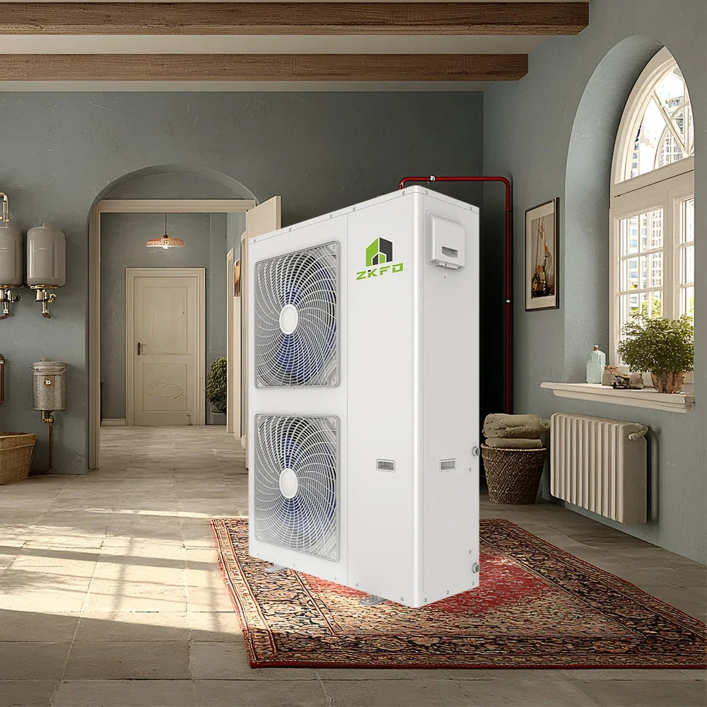 【2026】21kW-30kW Inverter Air Source Heat Pump Ultra Quiet Monoblock Warmepumpe For Year-Round Heating & Cooling