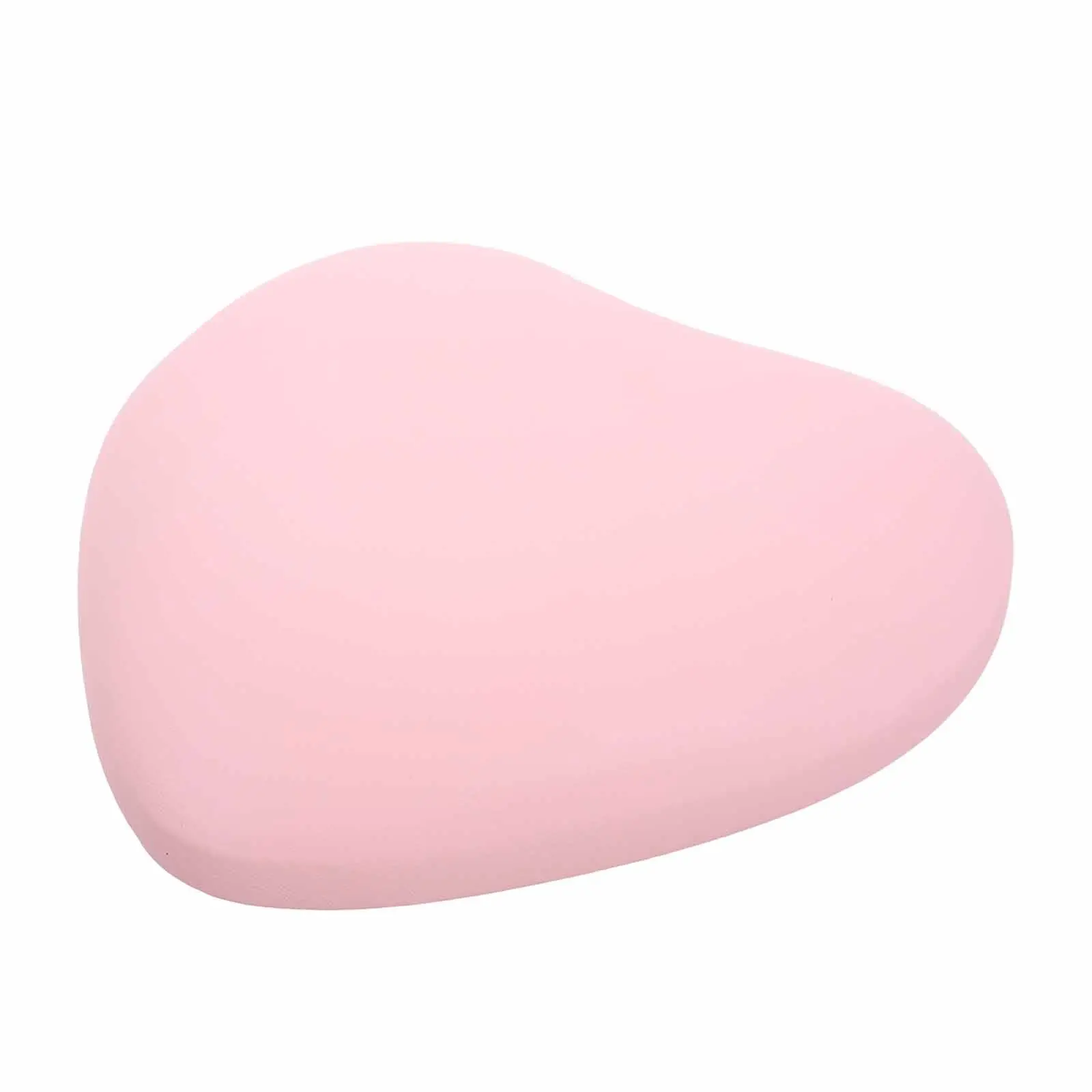 Pink Heart Shaped Nail Arm Rest Cushion Soft Comfortable Manicure Hand Rest Nail Tech Salon Manicure Mat Heart Shape Pillow