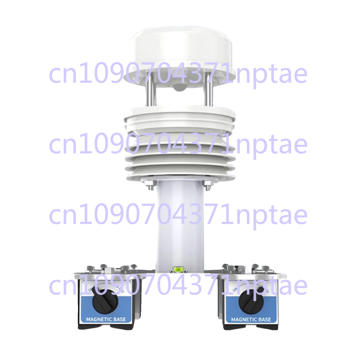 Mobile Ultrasonic Environment Wind Speed and Atmospheric Pressure Monitor Mounted on Car Weather Station