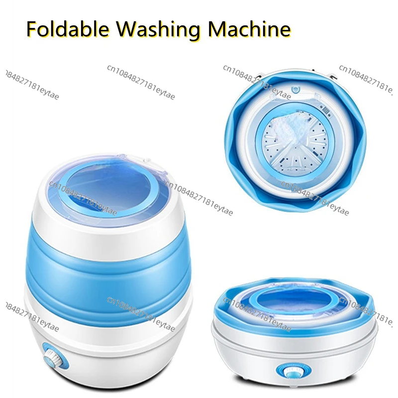 Semi-automatic Folding Electric Washing Machine Office Travel School Mini Portable Shoe Washing Machine