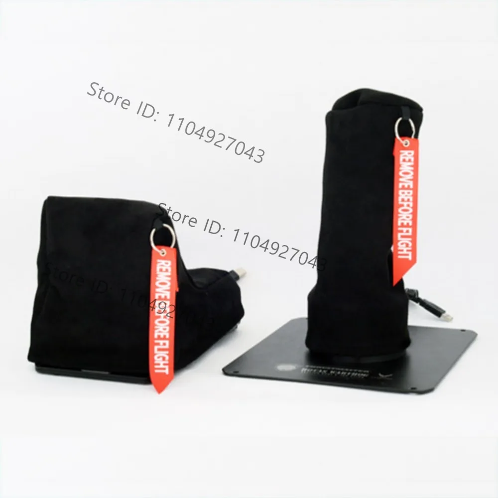 Dust Cover for Thrustmaster Pig Rod VKB Flight Simulator Rocker PU Fabric