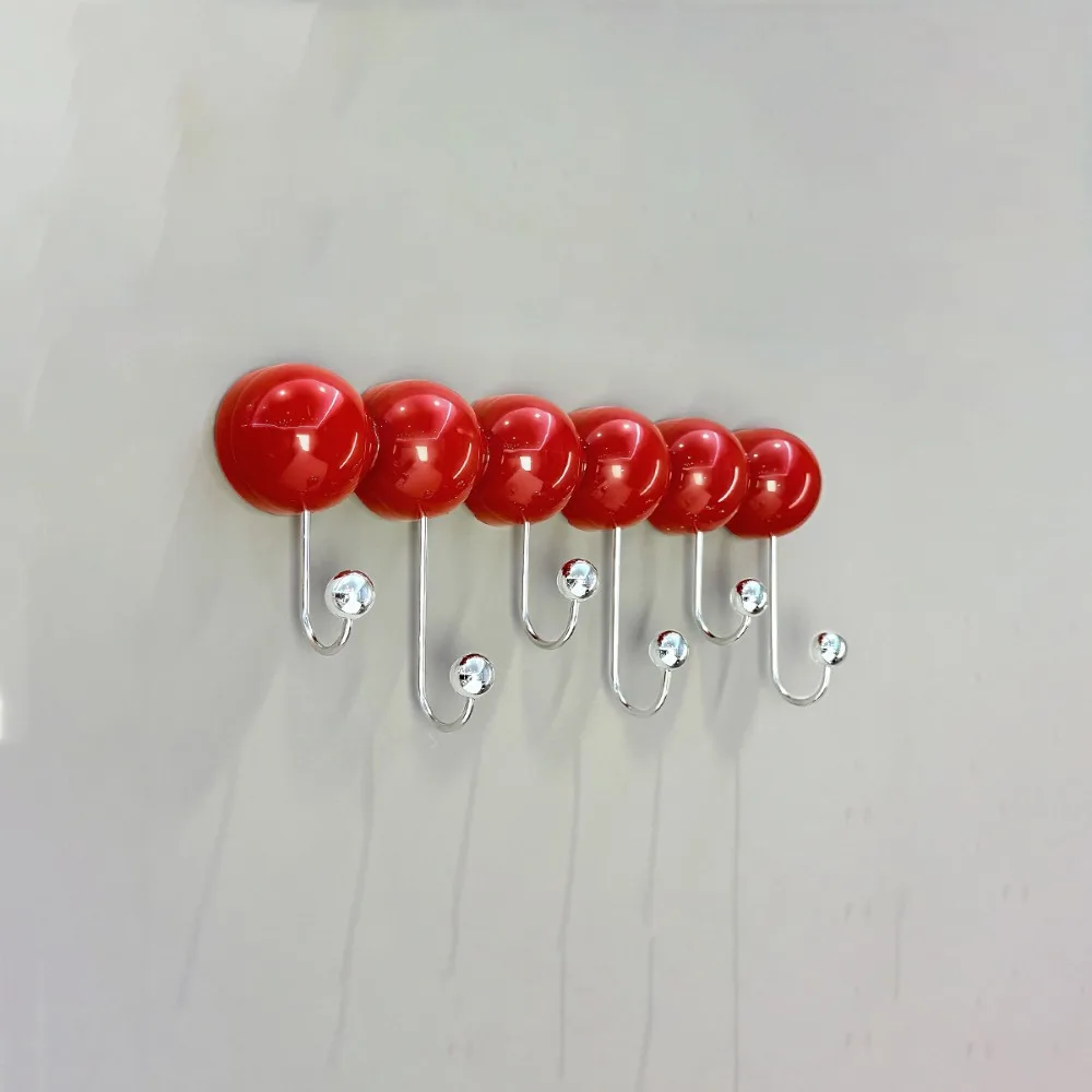 

Household No Marks Suction Cup Hook Durable Removable Rear Door Hook Multifunctional Wall-Mounted Hook Bathroom Storage