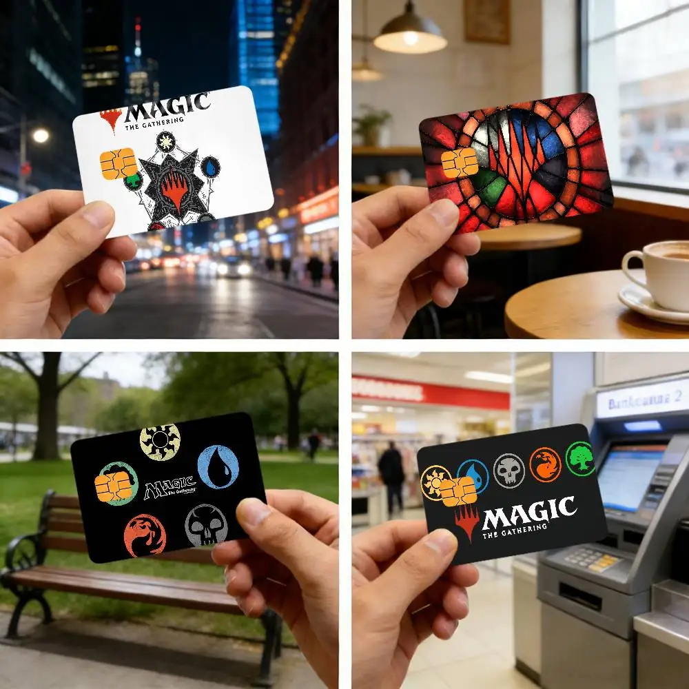 M-magic Game Waterproof Skin Protector Stickers For Bank Cards Credit Cards Debit Cards Public Transport Cards