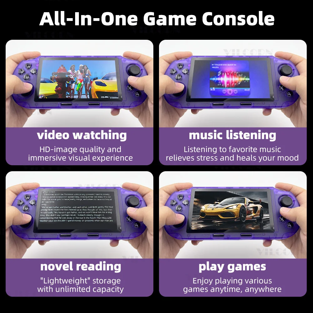 جديد SF3000HD وحدة تحكم بجهاز لعب محمول لـ Mame SFC GBA ريترو لعبة لاعب دعم إخراج التلفزيون و/الكتب الإلكترونية/MP3 هدية الكريسماس #6