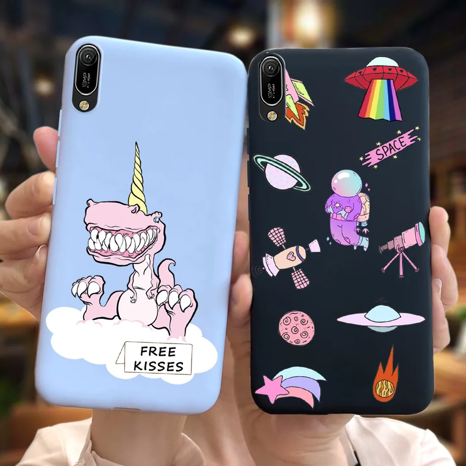 Huawei Y6 2019 Case Cover For Huawei Y6 Pro 2019 Phone Cases MRD-LX2 MRD-LX1 MRD-LX3 Soft Cover For Huawei Y 6 Y6Pro 2019 Fundas