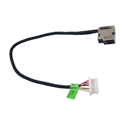 HP 파빌리온 노트북 DC 전원 잭 케이블 15-AB 15-BS 15-AU 15T-AB 시리즈 799749-T17 799749-S17 799749-Y17