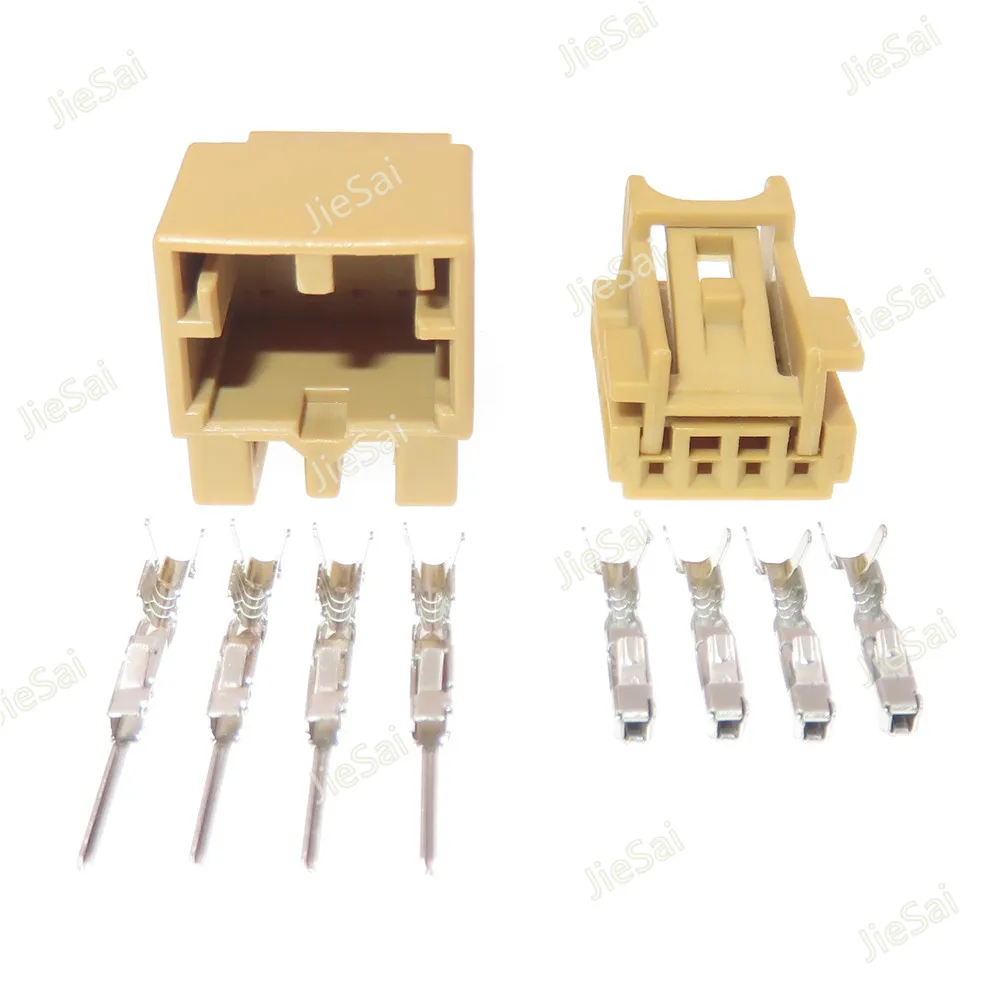 4 Pin Wire Connector 0.6 Series 1241194-2 1670988-2 8K0972994A 8K0973754A Auto Background Light Rearview Mirror Plug For VW Audi