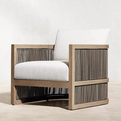 #Outdoor Teak Furniture Garden Use Country Style 6 Seaters Dining Table Set Solid Wood