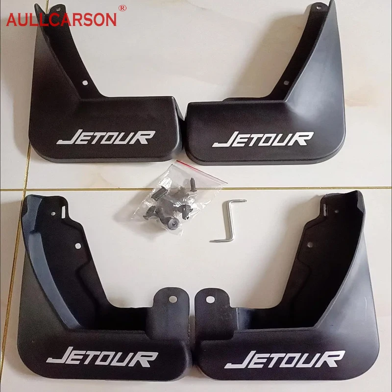 Guardabarros delantero y trasero antisalpicaduras para Chery Jetour X90 Plus 2023 2024, accesorios para coche