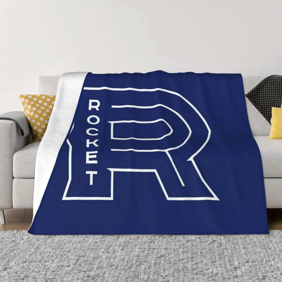 

Laval Rocket hockey icons Throw Blanket decorative blanket Summer Blanket Flannels Blanket Multi-Purpose