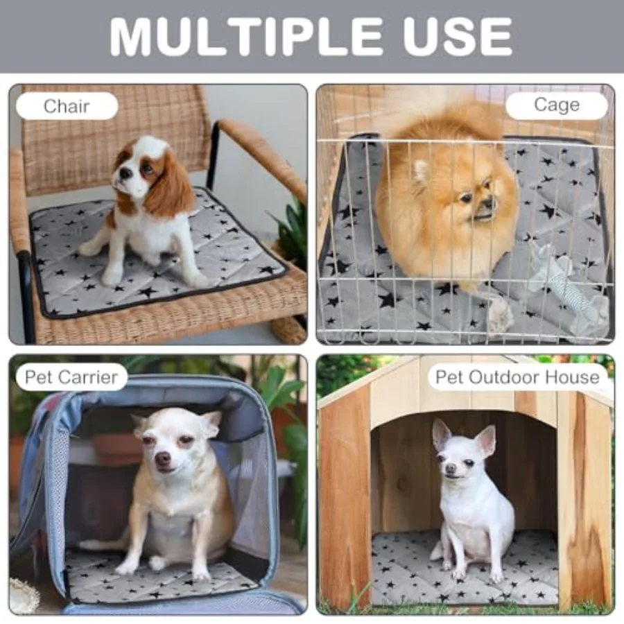 Samonagrzewający się kuweta dla kota Mata samonagrzewająca się dla psa z wzorem gwiazd dla zwiększonego komfortu termicznego Odbija ciepło ciała, aby utrzymać zwierzęta w ciepło W