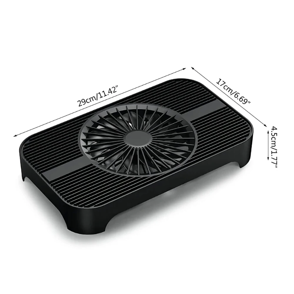 ตัวยึดฐานพัดลมทำความเย็นพัดลม USB แบบเงียบตัวยึด5V ตัวทำความเย็น USB