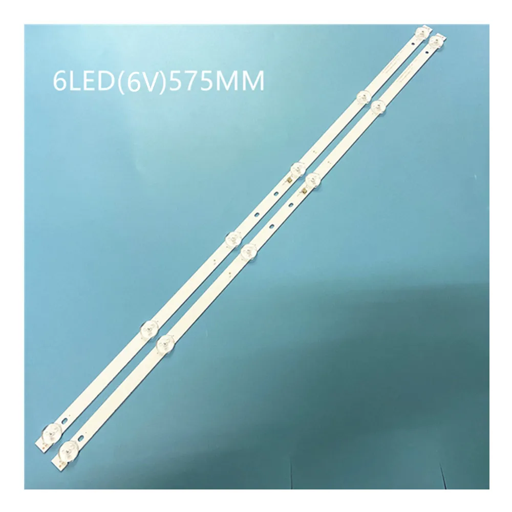 2pcs MS-L3061 HL-00320A30-0601S-03 TV's LED Backlight Strips For DEXP Band Ruler HL-00320A30-0601S-07 A1 H32D7100E