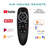 MRSVI G10S PRO Universal Voice Remote Control 24G Wireless with Backlit IR Learning Gyroscope Air Mouse for Android TV Box