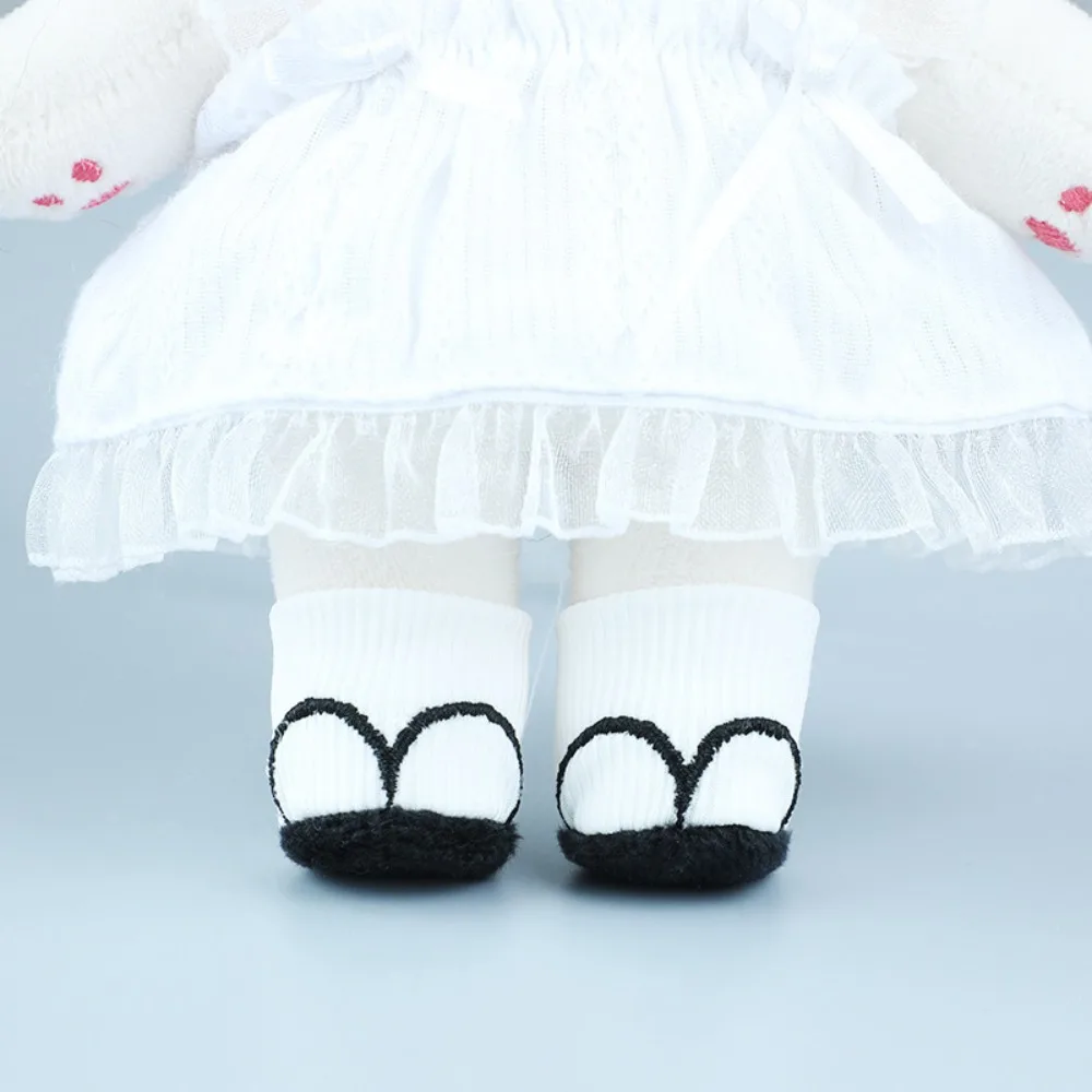 Raft Shoes 20cm Doll Shoes Doll Dressing Dress Up Cotton Doll Shoes Plush Fashion Boots Idol Dolls Shoes 20cm Cotton Doll