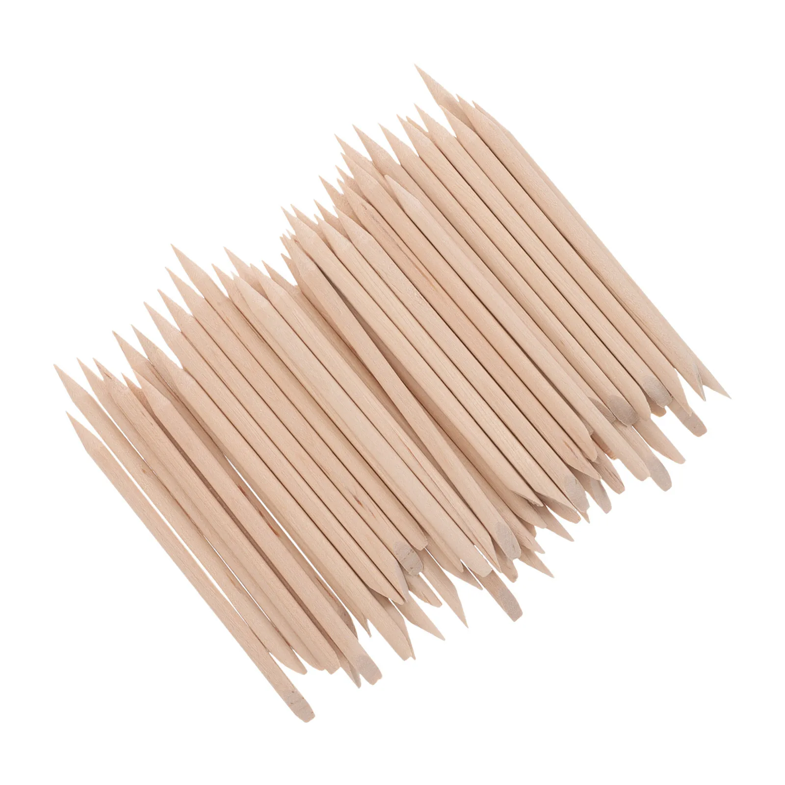 200 Uds palos empujadores de cutículas de madera 7,5 cm Nail Art producto para eliminar la piel muerta manicura pedicura uñas Spa juego de herramientas de aseo