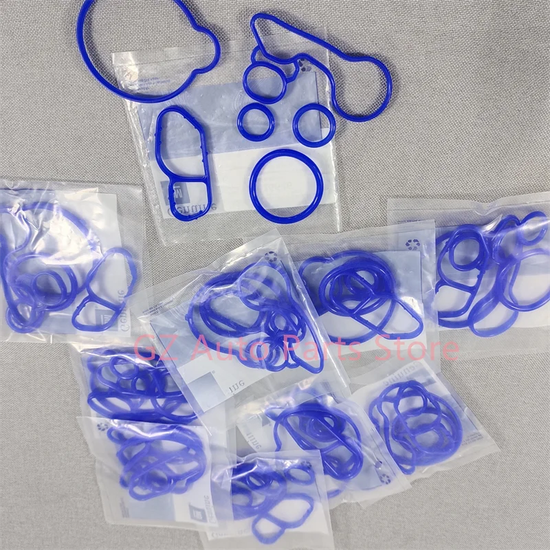 20Pcs Engine Oil Cooler Repair Kits Gaskets 55566784 55565385 55568536 Fit for Chevrolet Cruze Sonic Trax Encore 1.4T Astra