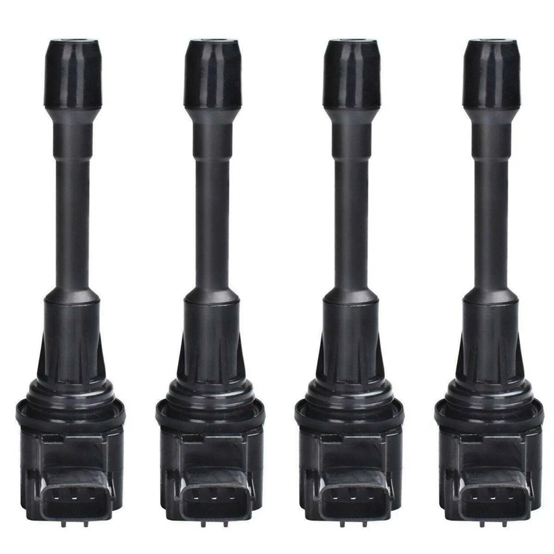 4Pcs Ignition Coils For Nissan Altima 07-18 Sentra Versa Infiniti QX60 2.0L 2.5L 22448-ED000