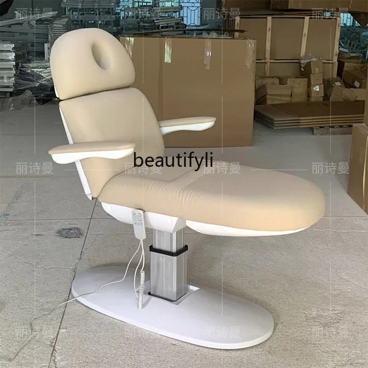 Electric Beauty Bed Body Tattoo Function Elevated Bed Massage Folding Physiotherapy Beauty Salon