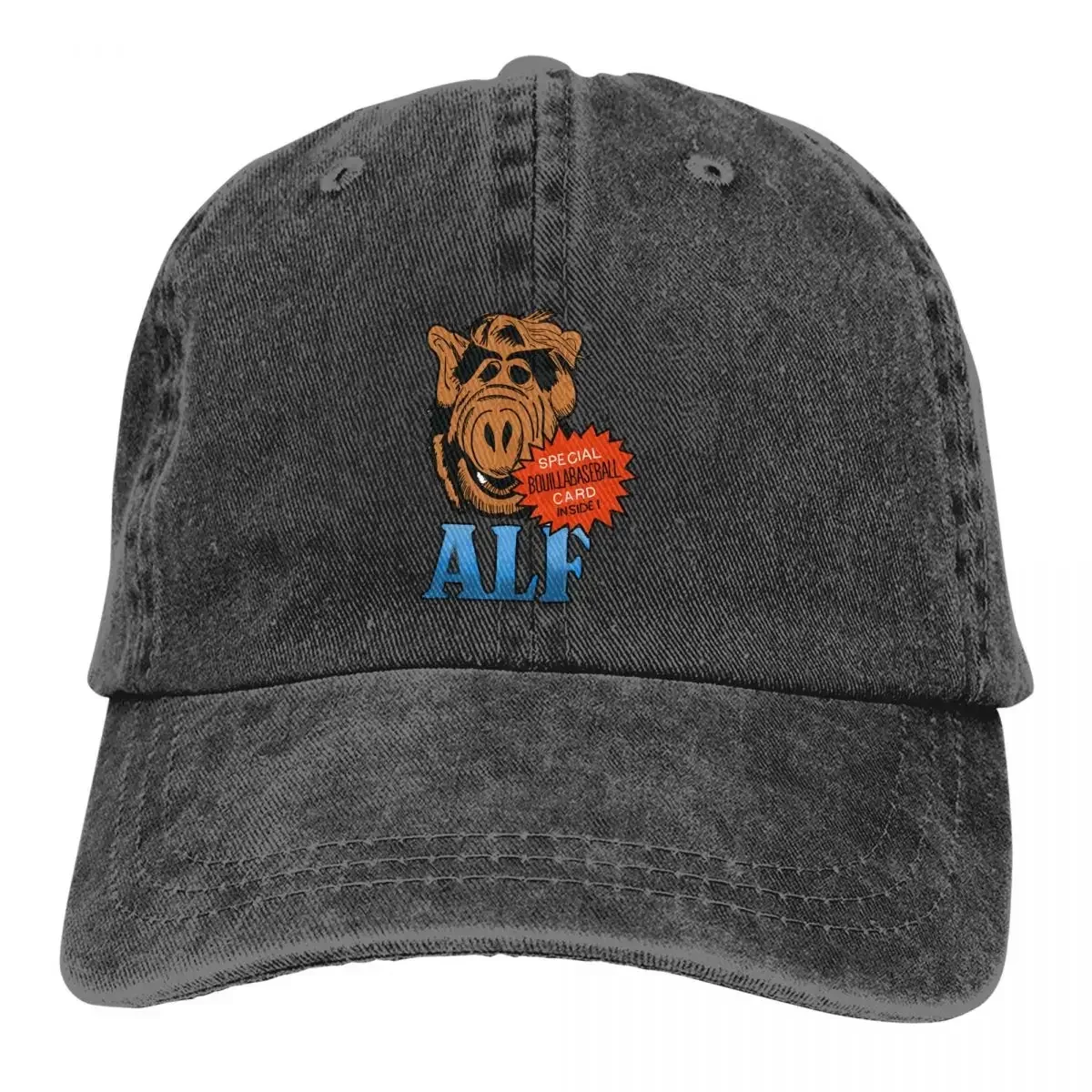 ALF The Animated Series Multicolor Hat Peaked Men Women's Cowboy Cap Retro TV Baseball Caps Personalized Visor Protect Hats