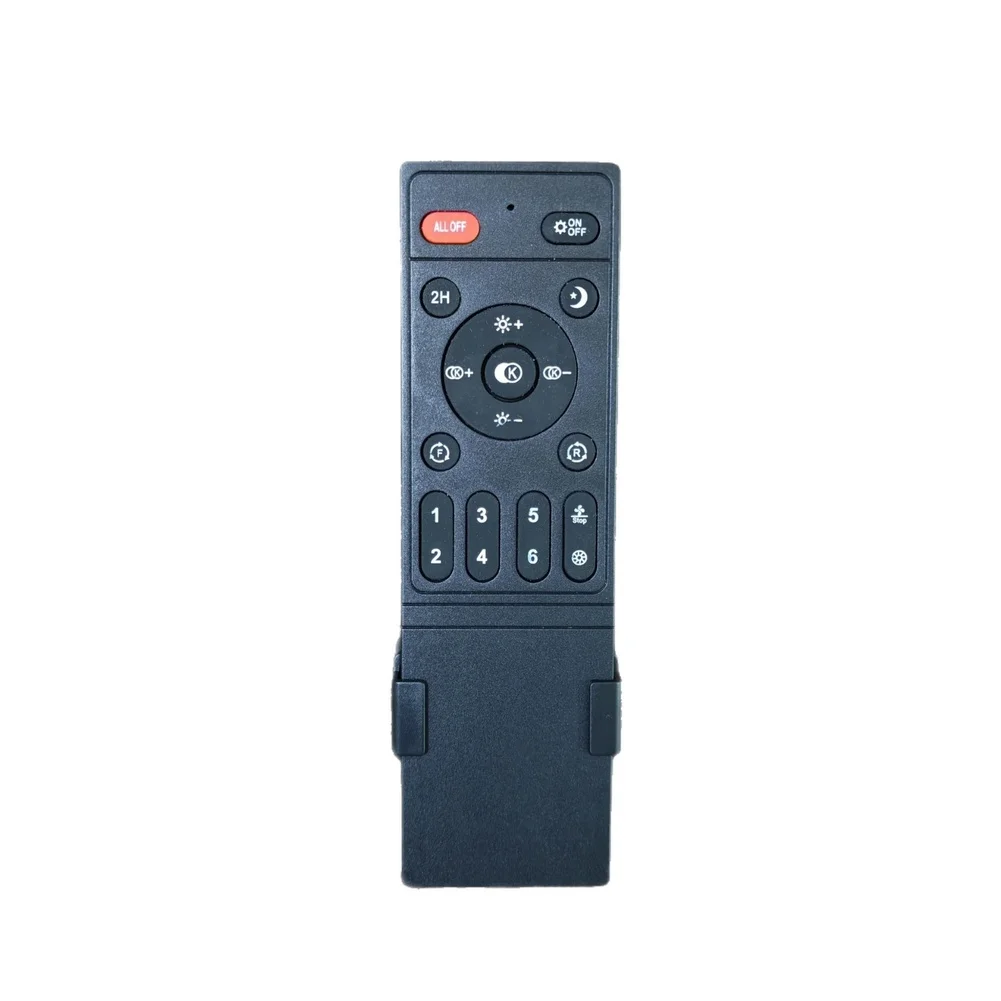 XH132 Infrared Remote Control Unit with Stand Designed for Ceiling Fan Light Combinations 6 Fan Speeds Dimmable Brightness
