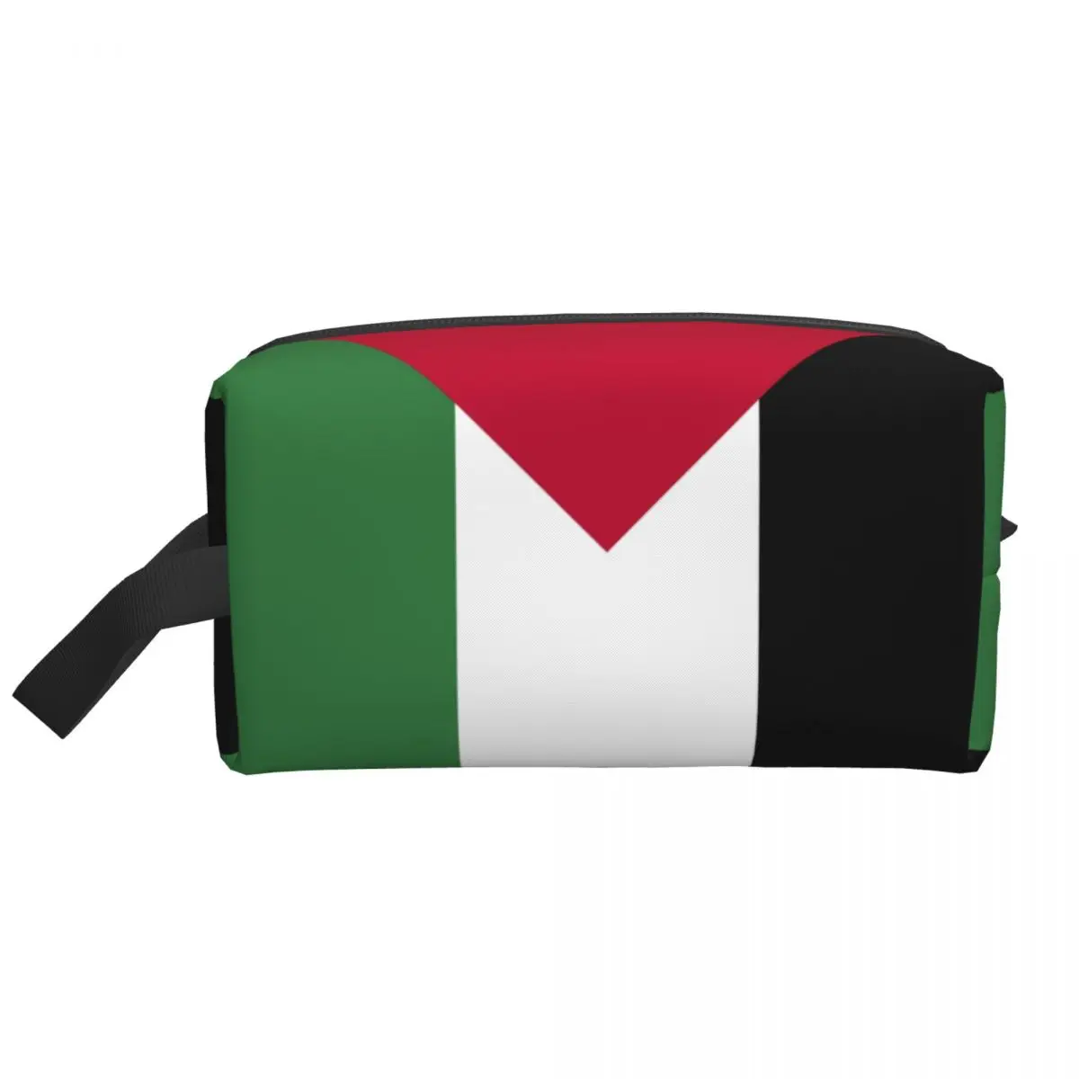 Palestines Flag Makeup Bag Women Travel Cosmetic Organizer Kawaii Palestinians Patriotic Storage Toiletry Bags