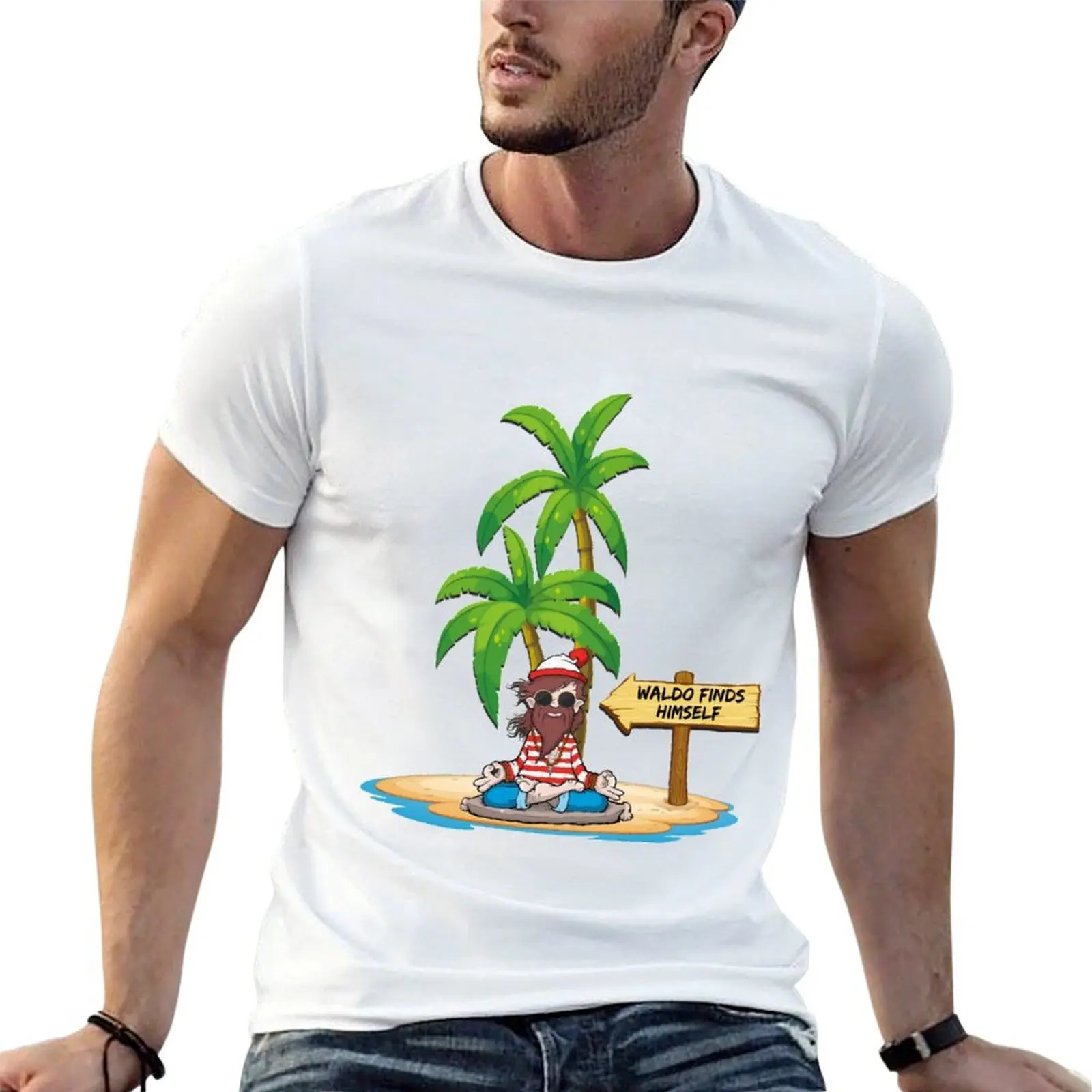 

Waldo Finds Himself T-Shirt t shirts for man slim fit t shirt personalised T-Shirt