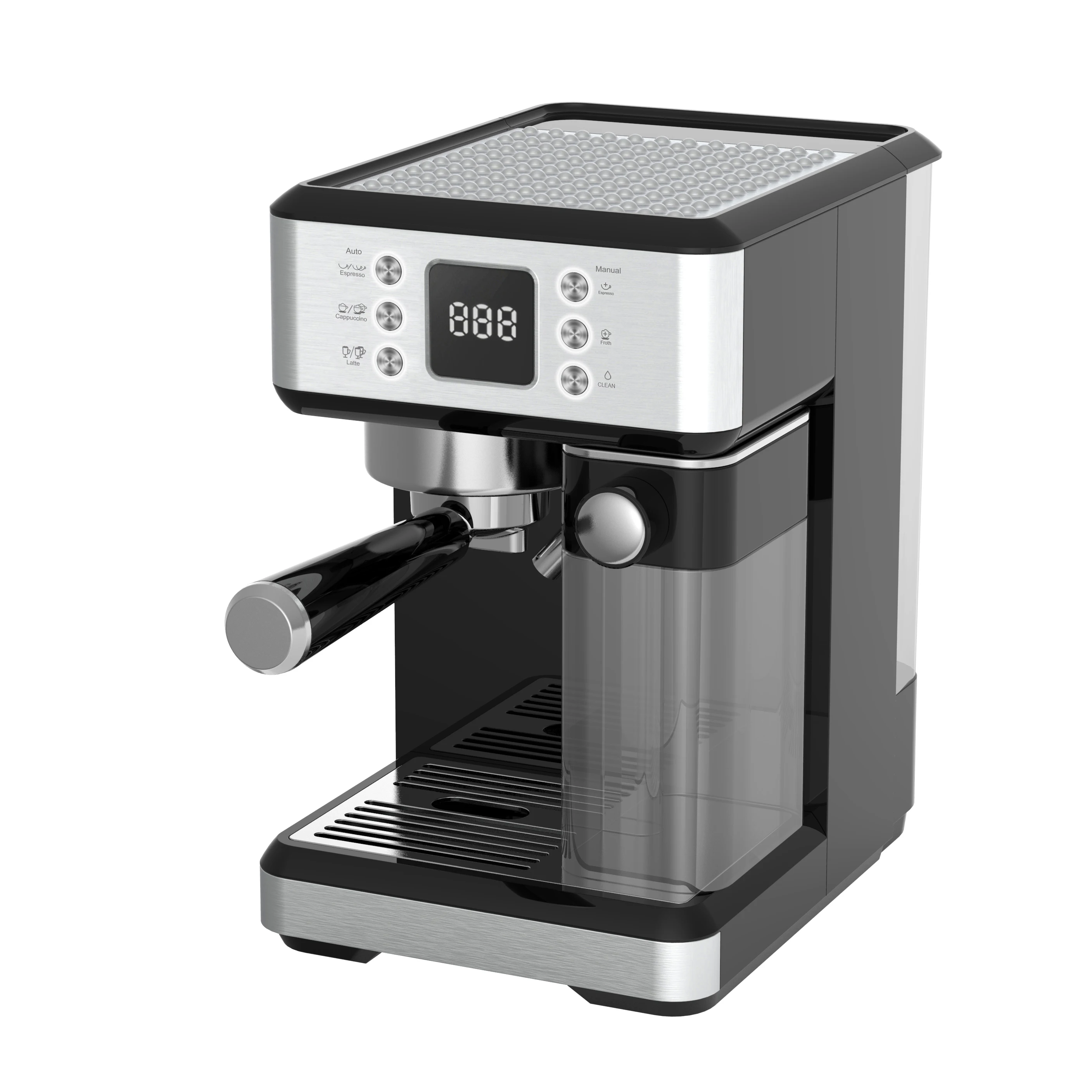 Professional Commercial 20 Bar Electric Steam Wand Milk Frother Cappuccino Espresso Coffee Machine