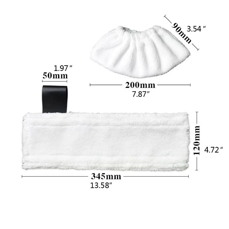 For Hand Nozzle For Karcher Steam Cleaner SC 2  SC 3  SC 4  SC 5 Hand Tool Terry Cloth Covers