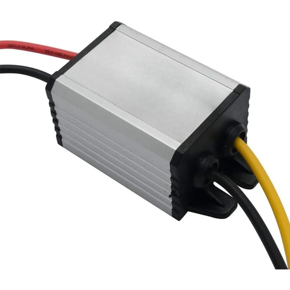 DC Converter Buck Module 12V To 6V 3A Reduced Voltage Regulator Car Power Converter Output Power Adapters Aluminum Alloy Shell