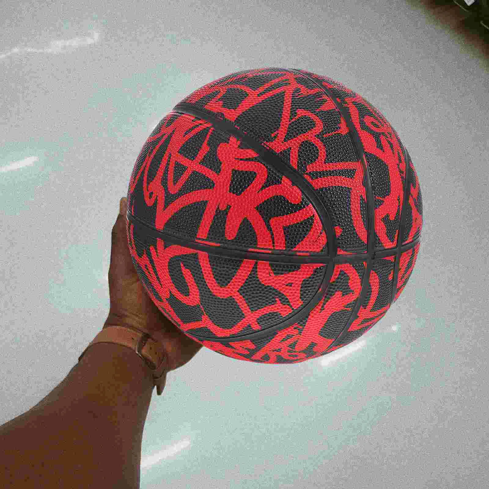 كرة سلة صغيرة للتدريب على كرة السلة للشباب من البولي يوريثان للأطفال في الهواء الطلق، كرة سلة ثقيلة وصامتة للأطفال، لعبة كرة السلة الصغيرة