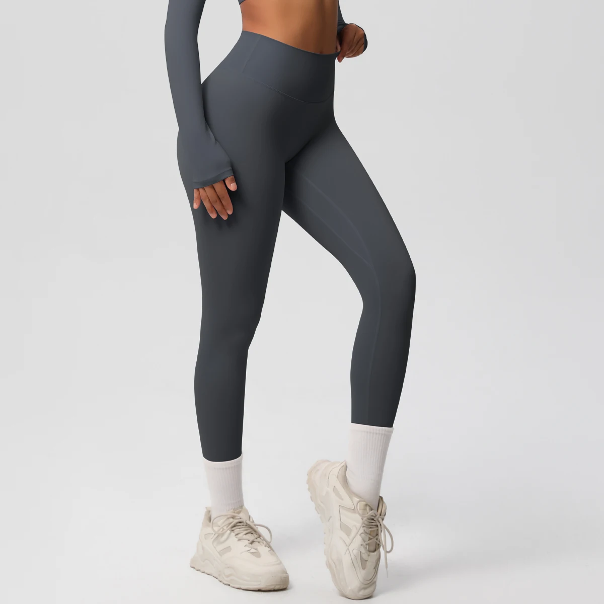 Yoga-Leggings, hohe Taille, nacktes Gefühl, Leggings für Damen, Fitness, Laufen, Yoga-Hose, Energie, Fitnessstudio, enge Leggings, lässige Workout-Leggings – Detail 30