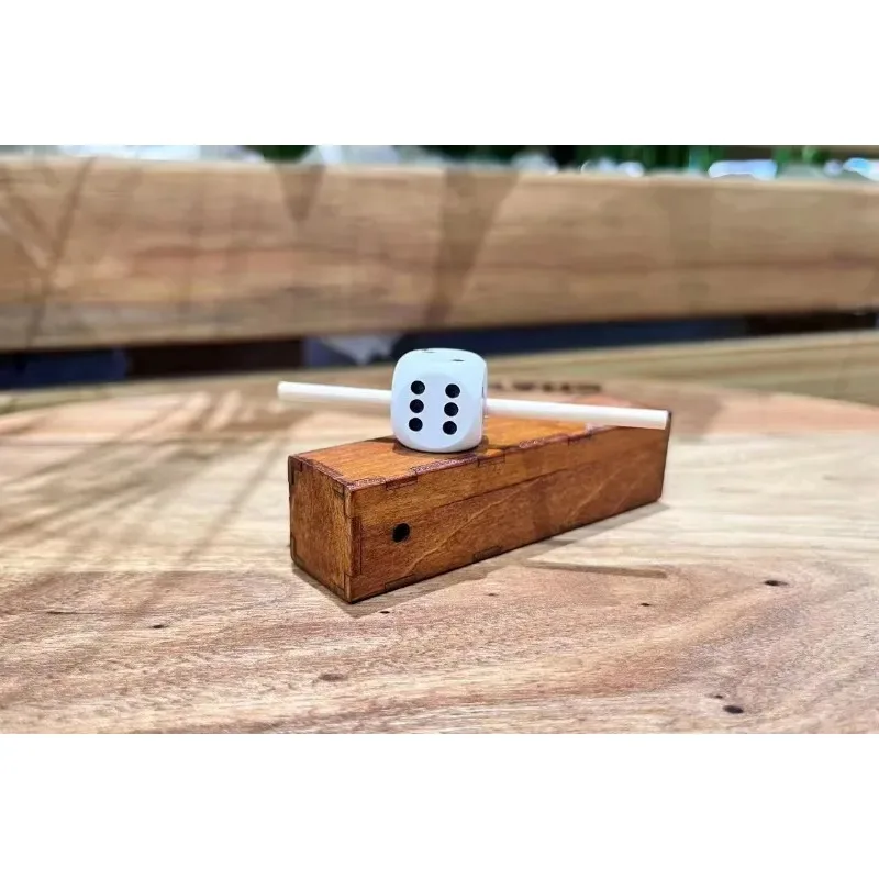 Houdini Dice di Sugawar Trucchi magici Trucco Prop Mago Primo piano Illusioni Metalismo Giocattoli classici Numero di dadi Previsione Magia