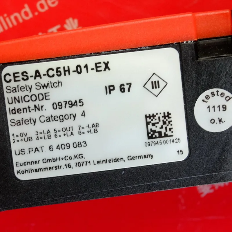 Euchner 097945 New original safety module CES-A-C5H-01-EX