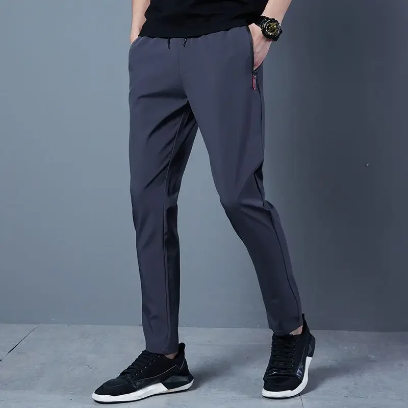 

Office Men's Casual Pants Long Straight Business New In Regular Fit Streetwear Plus Size High Quality Male Trousers Trend Cheap