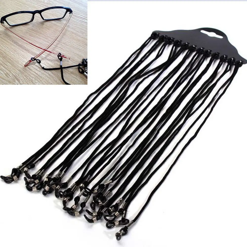 12Pcs/Lot Eyewear Nylon Eyeglass Cord Reading Glass Neck Strap Holder