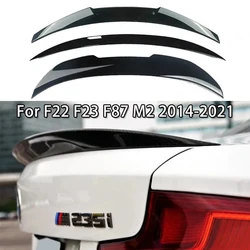 For Bmw F22 F23 F87 M2 218i 220i M235i M 240i 2014-2021 MP / M4 / PSM Style Car Rear Spoiler Cap Rear Trunk Boot Lid Spoiler