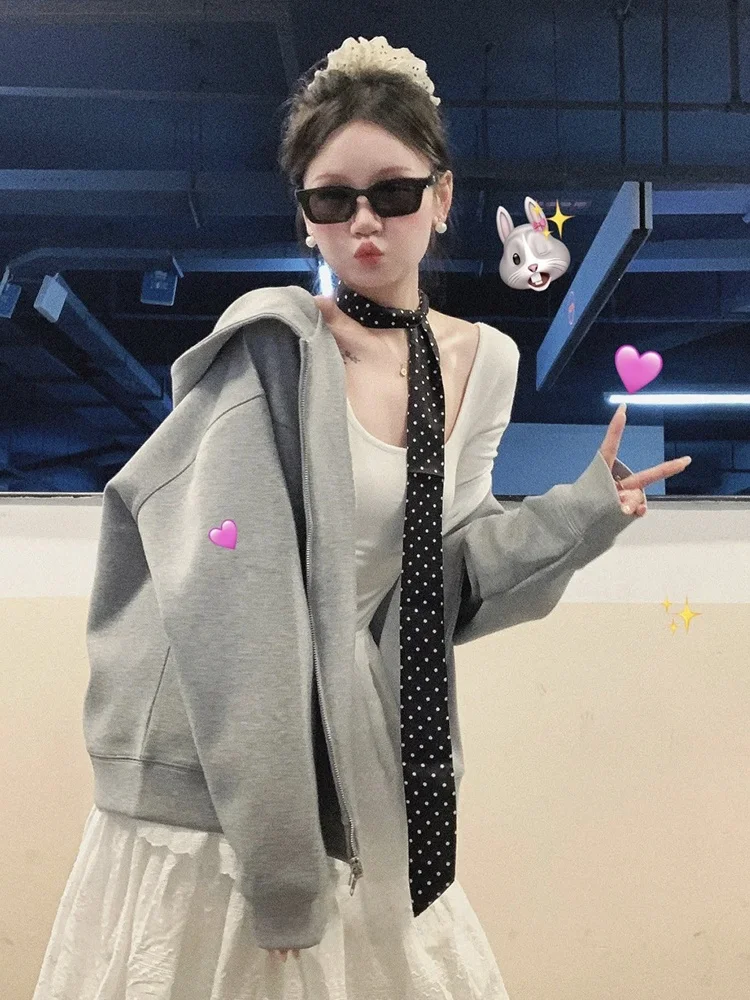 Sciarpa di seta retrò Bla bianca a pois piccoli Autunno Inverno Ele Versatile Sciarpa Ne Sa Fascia per capelli Accessorio per capelli per le donne