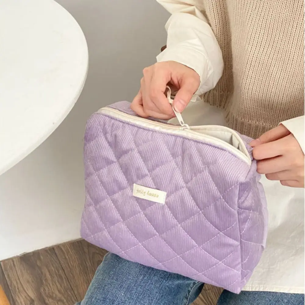 2023 Women\'s Large Capacity Cosmetic Bags with Zipper Casual Storage Bag Clutch Bag Small Handbags Outdoor Travel Accessories