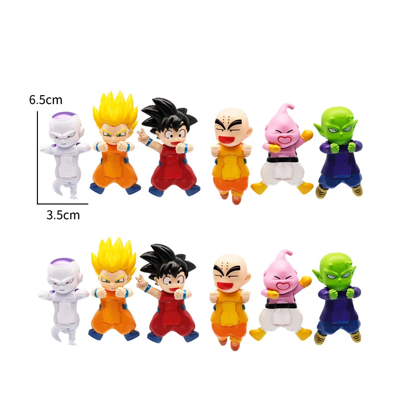 새로운 드래곤볼 블라인드박스 시리즈 휴대폰 장식품 만화 장난감 선물 상자 팬 장식품 어린이 크리스마스 선물