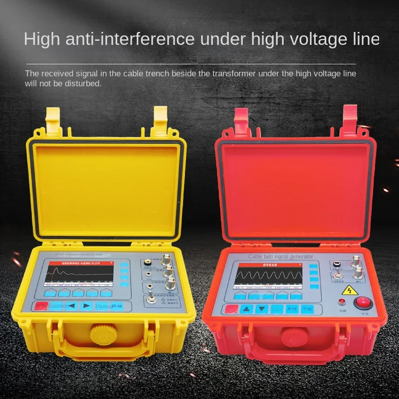 Anti-interference Cable Fault Detection Test Length Breakpoint Short Circuit Leakage Detector Buried Line Path Locator Customize