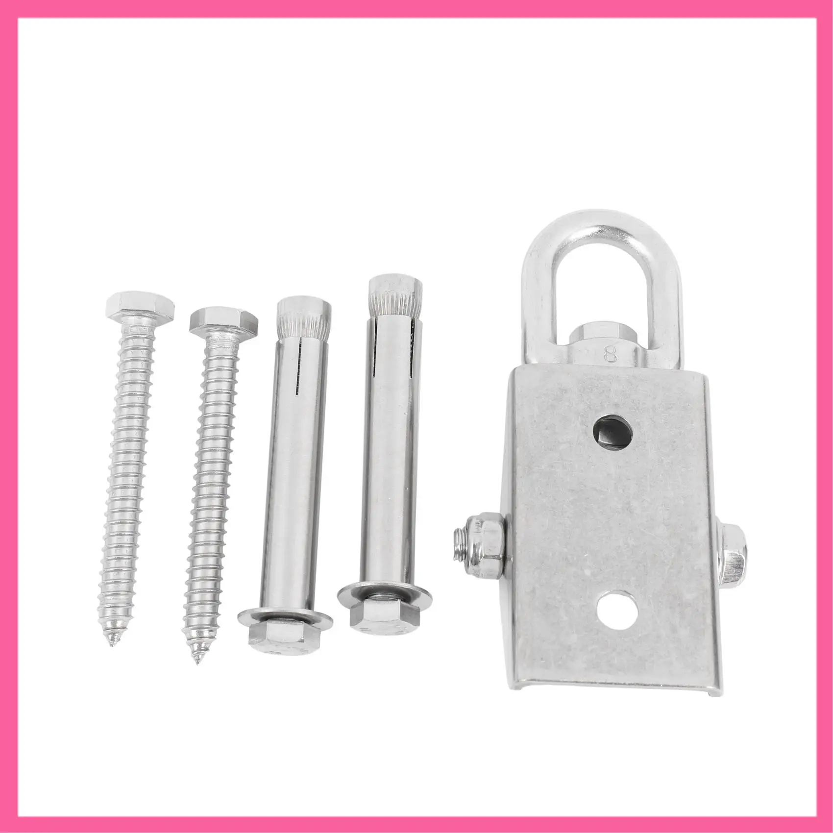 ABNM Rotary Swing Fixed Plate Heavy Duty Swing Hangers Sets Yoga Hammock Swing Hanging Chair Hooks