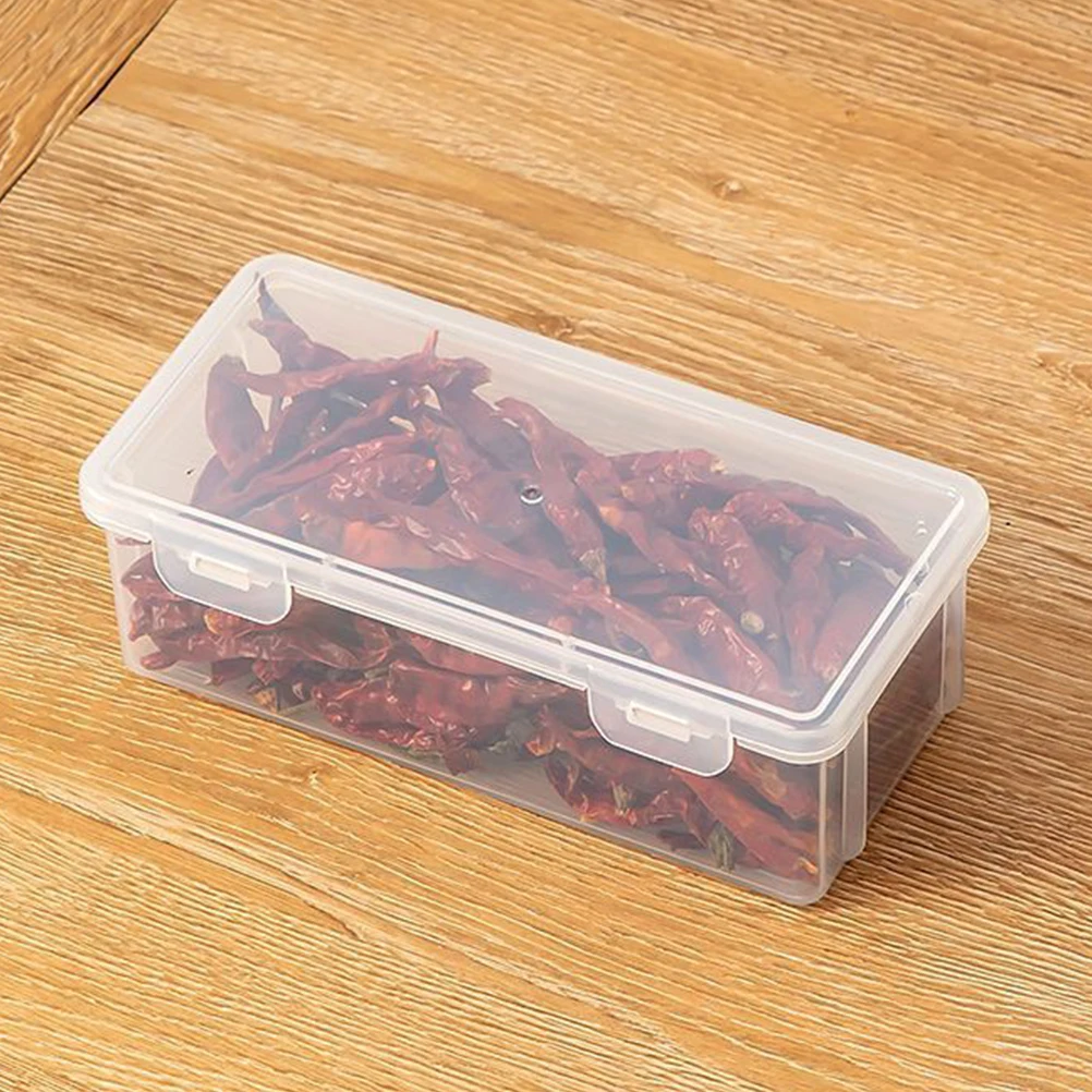 

Sealed Storage Box Food Containers with Lids Airtight Plastic Grain Containers Dry Fruit Boxes BreadBins Kitchen Organization